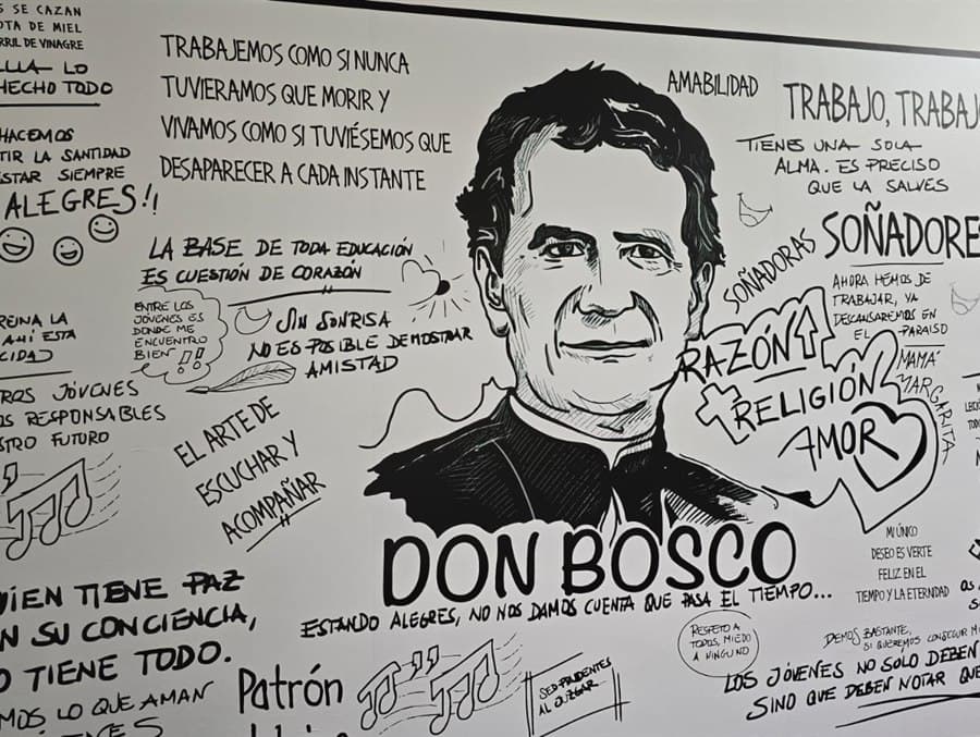 Mural impreso a medida para la decoración de un establecimiento